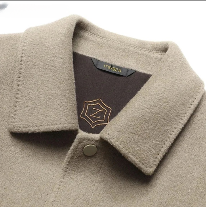 Veste Homme Laine de Luxe Élégante et Chaud