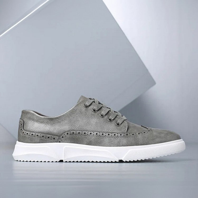 Baskets Cuir Homme Élégantes pour Tenue Décontractée Chic