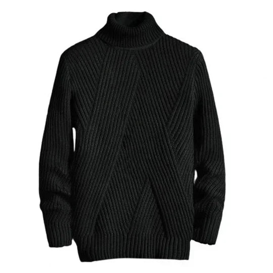 Pull Homme Col Rond Épais et Confortable