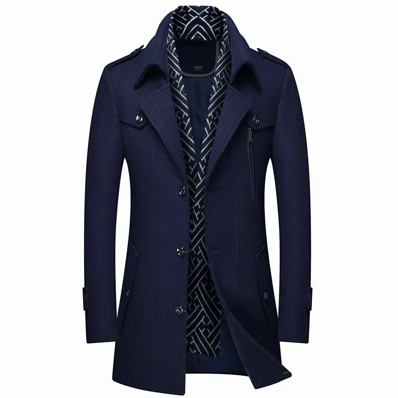 Manteau Hiver Homme Élégant et Confortable