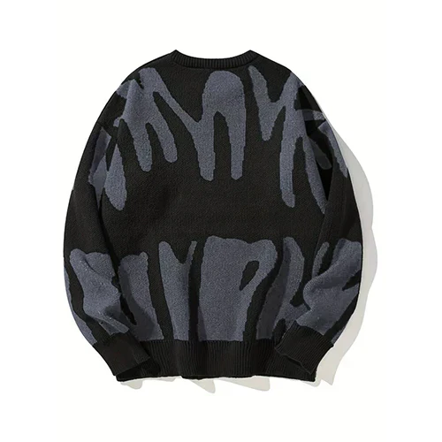 Pull Femme Élégant Noir et Blanc