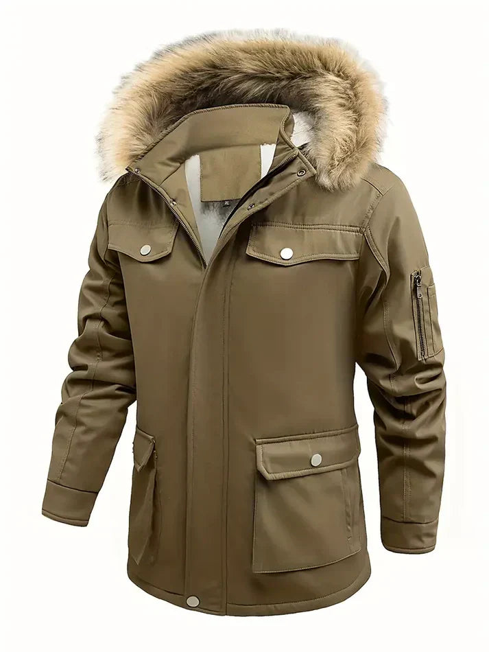 Veste Imperméable Hiver Homme Chauffante et Étanche - PanierRoyale