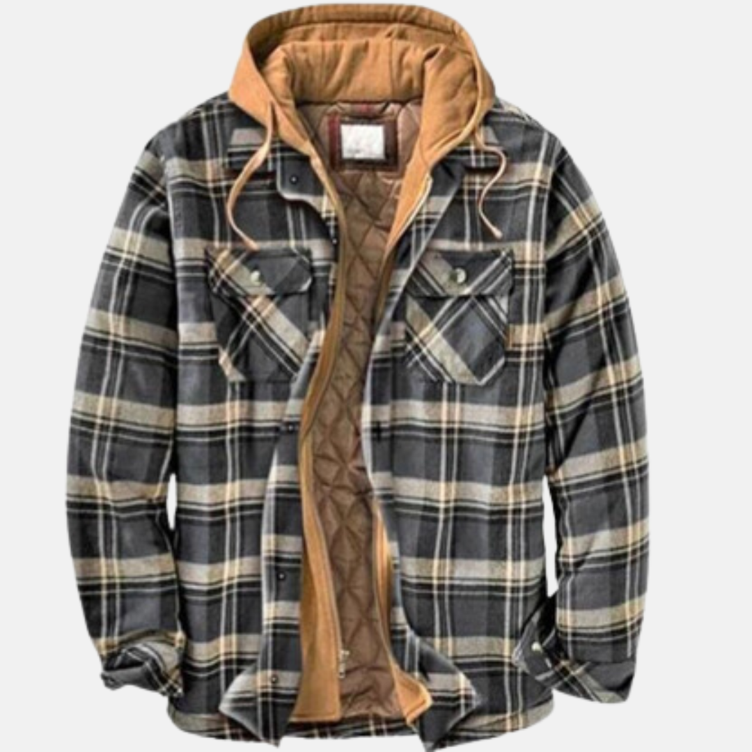 Veste Homme Molletonnée à Boutons