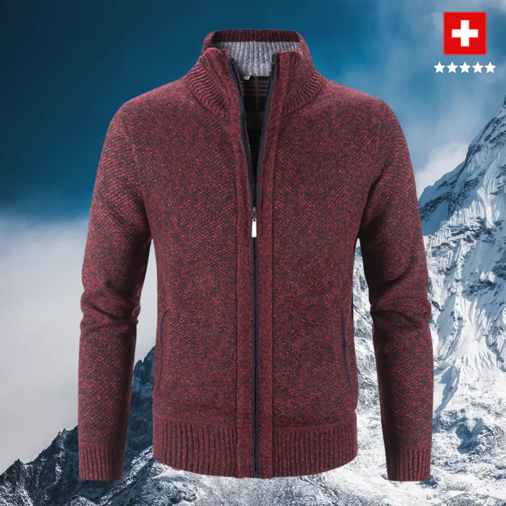 Cardigan Homme Hiver Élégant Manches Longues Douillet