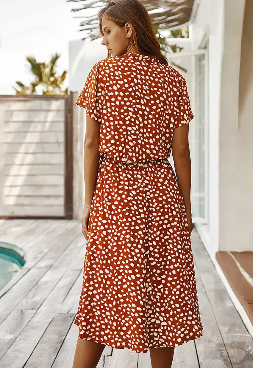 Laureen™ – Robe Femme Élégante Longue Confortable pour Toutes Occasions