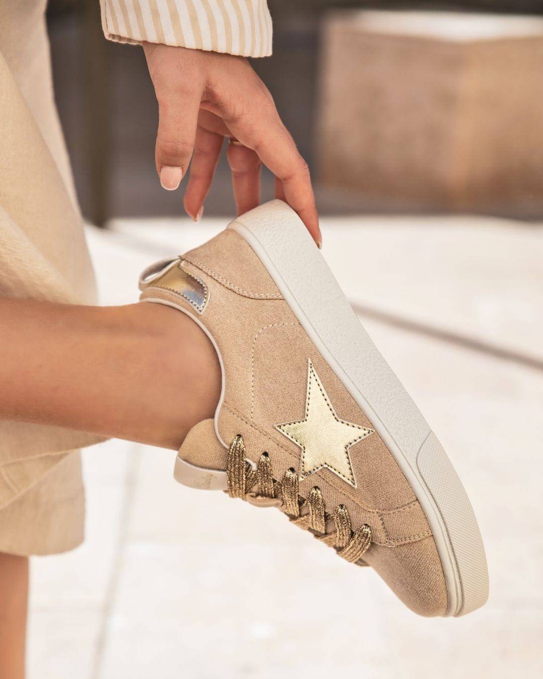 Léa™ – Baskets Femme Élégantes en Cuir Synthétique Confort Durable