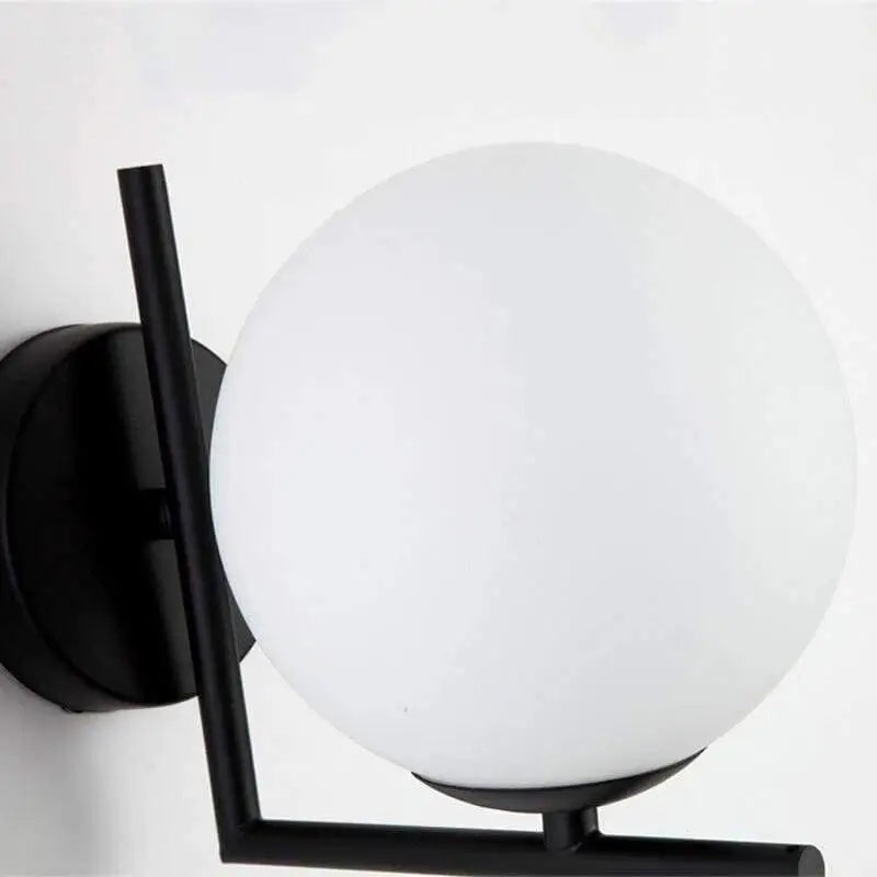 Ledian™ – Applique Murale LED Noire & Dorée Moderne avec Lumière Chaude