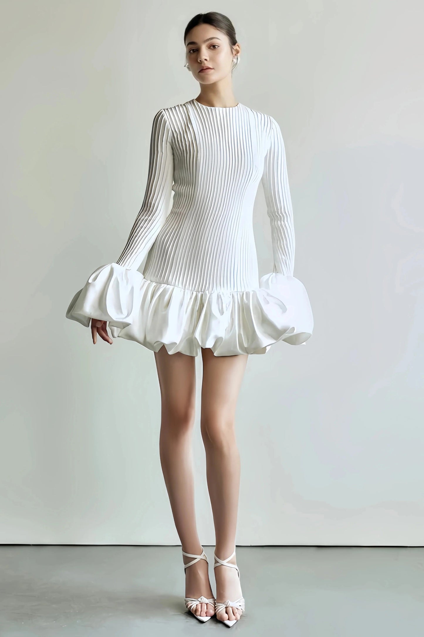 Robe Femme Décontractée à Manches Longues - PanierRoyale