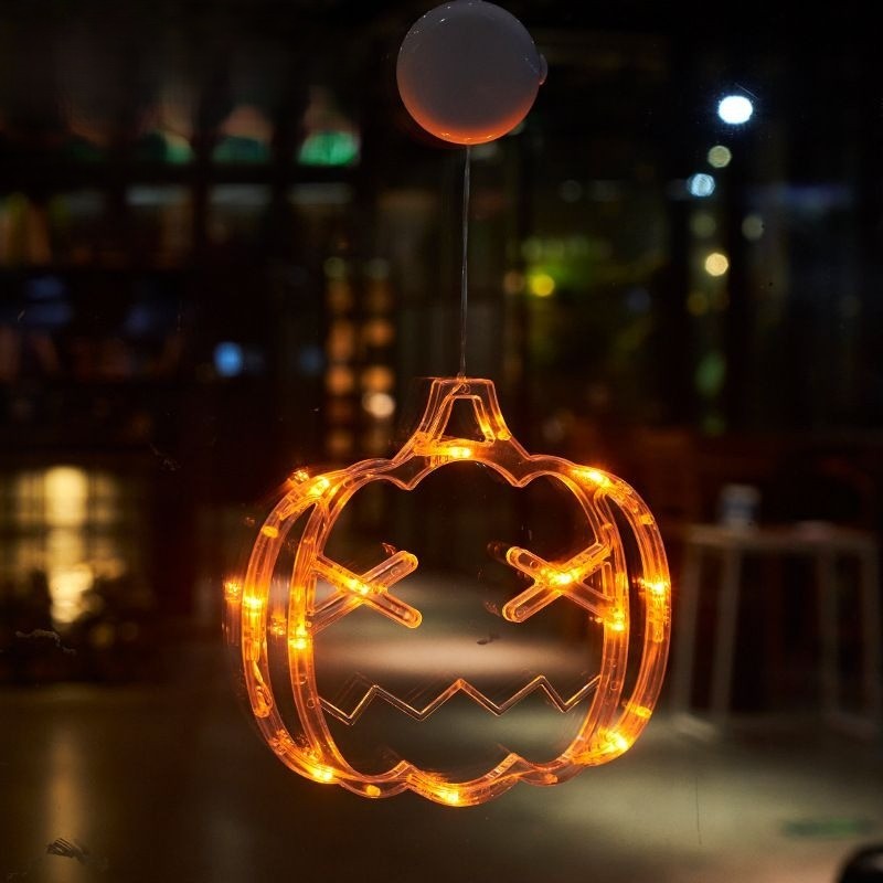 LumiHexa™ – Décorations de citrouilles d’Halloween à suspendre pour l’intérieur
