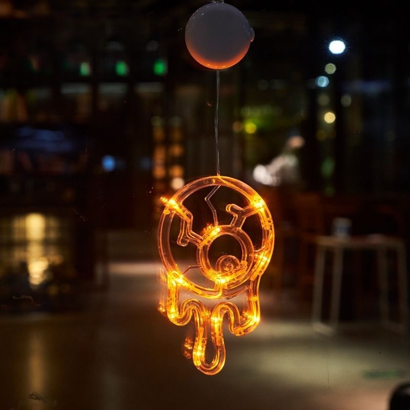 LumiHexa™ – Décorations de citrouilles d’Halloween à suspendre pour l’intérieur