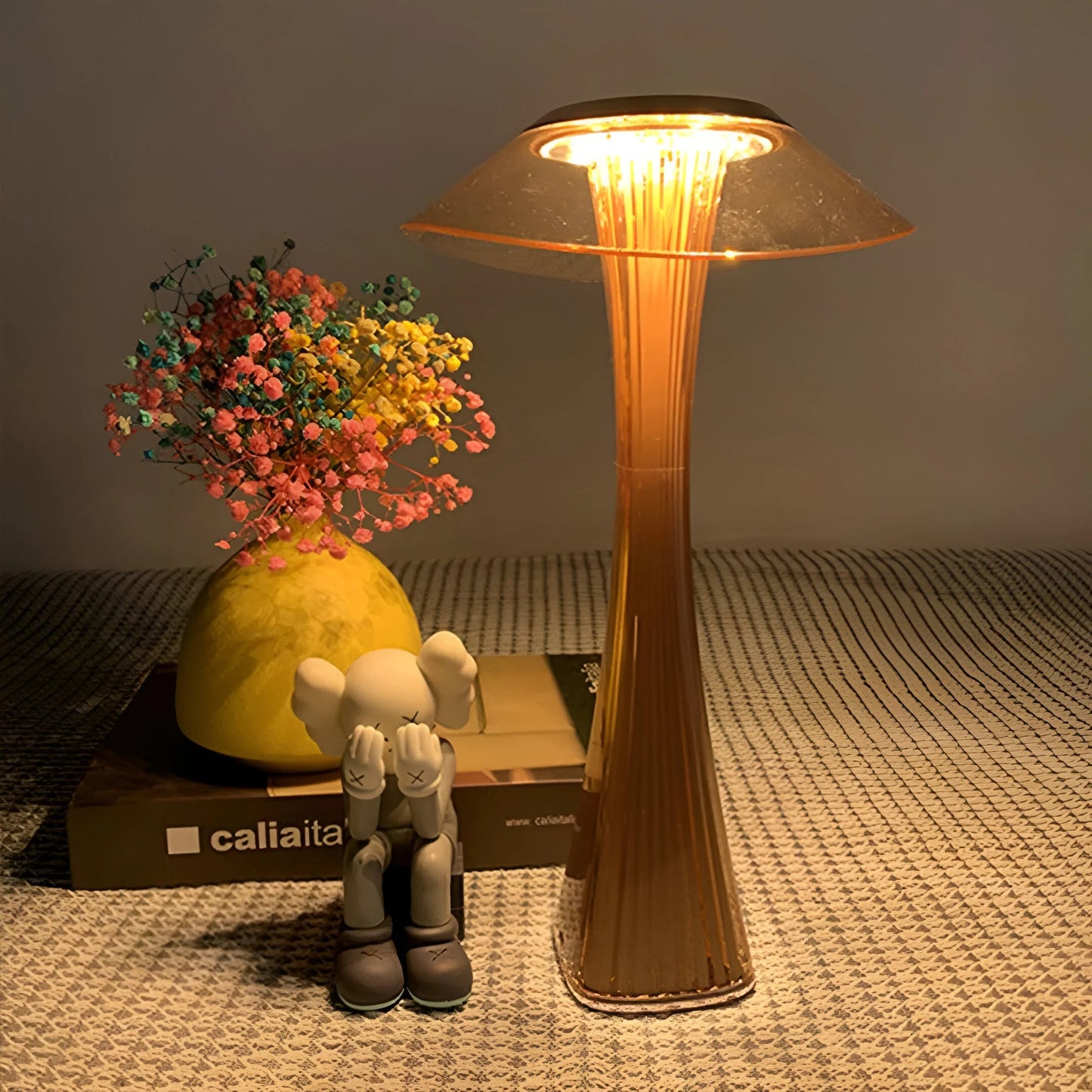 LumiLuxe™ – Lampe de Table Rechargeable Sans Fil Design en Cristal
