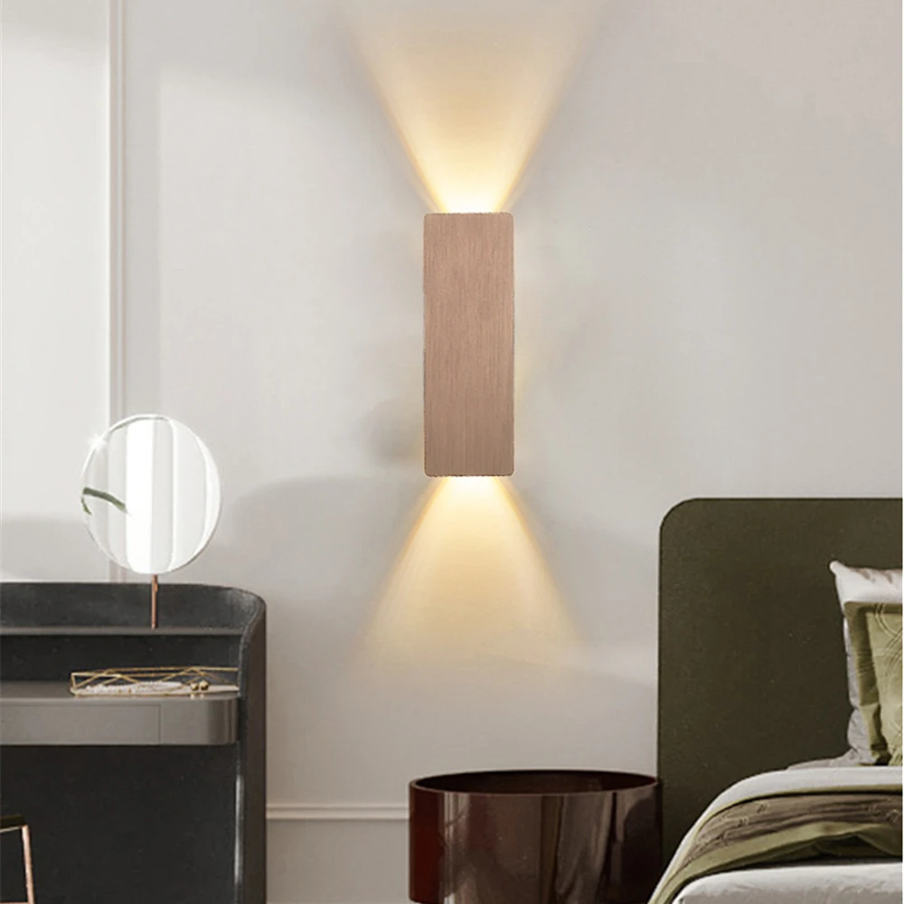 LumièreModerne™ – Applique Murale Design Éclairage Bidirectionnel Aluminium