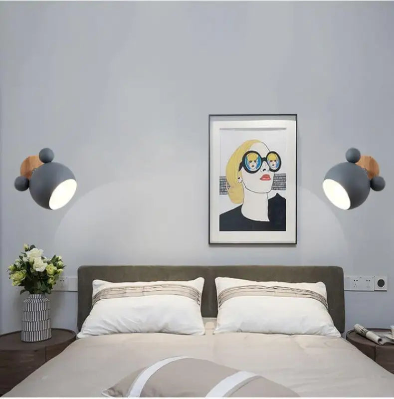 Luminis™ – Applique Murale Enfant Bois & Aluminium – Lumière Douce et Moderne