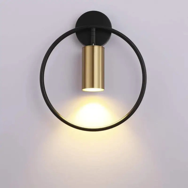 Lumiora™ – Applique Murale Dorée LED Moderne en Aluminium