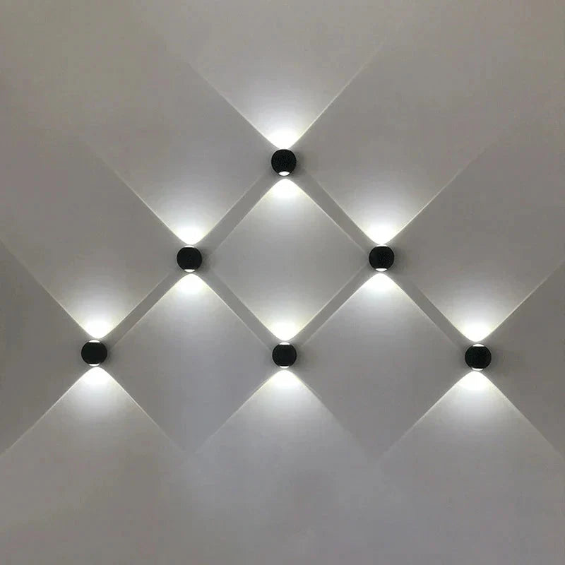 LumoSphere™ – Applique Murale LED Sphérique Étanche IP65 Design Moderne