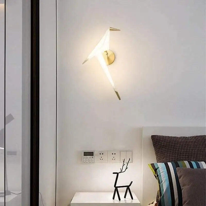 Lumora™ – Applique Murale LED Dorée Design Art Déco avec Lumière Chaude