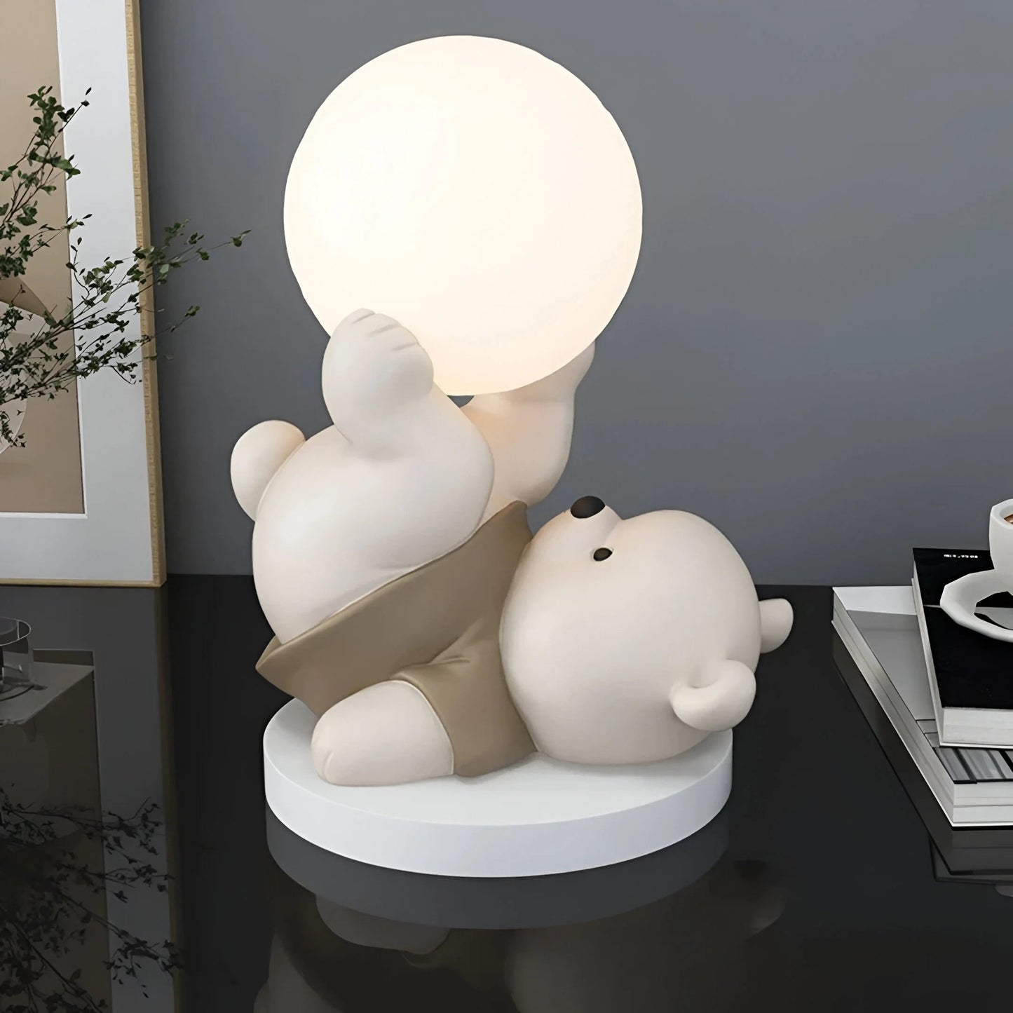 LunaBear™ – Lampe de Table Ourson Éclairante avec Lueur Douce