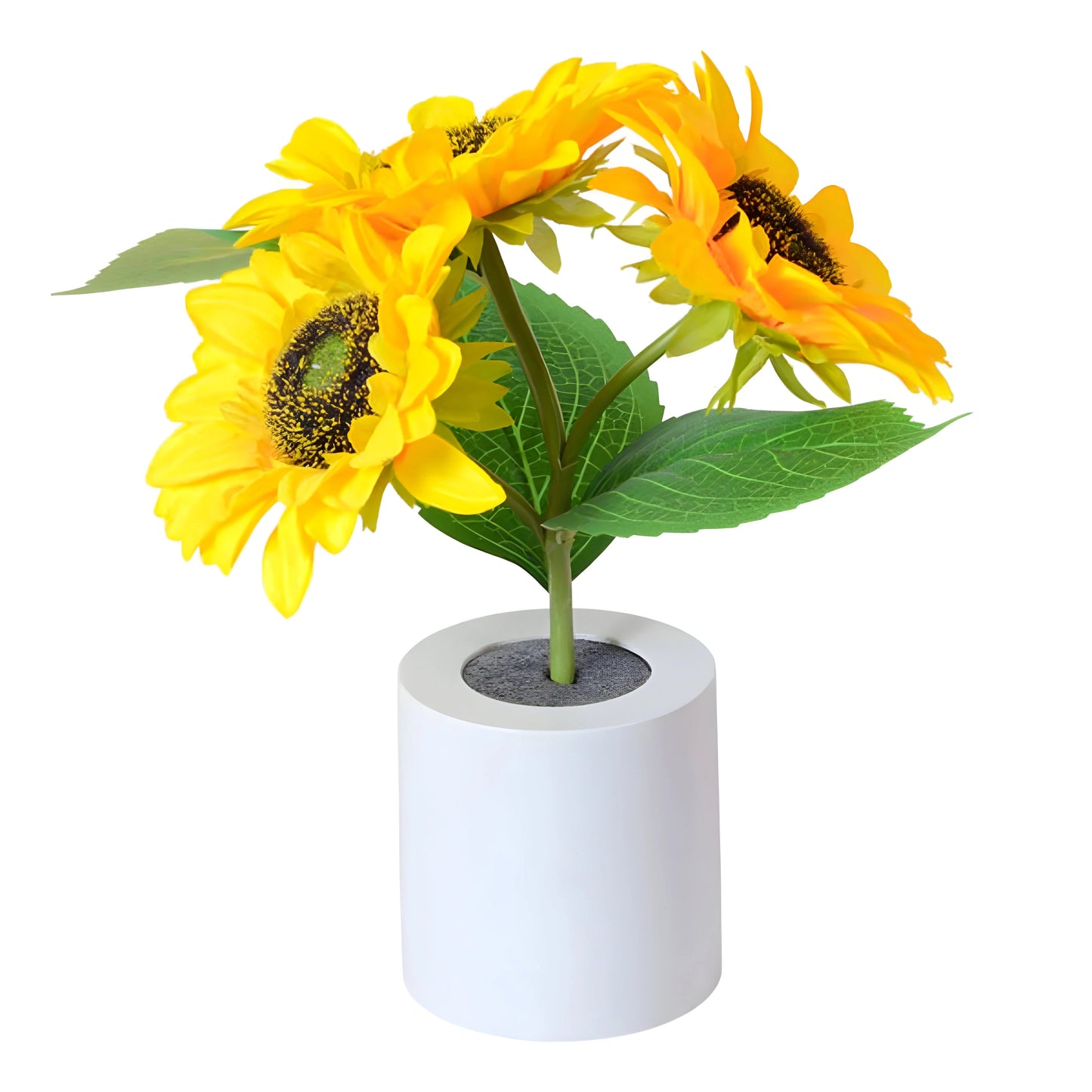 LunaraBloom™ – Applique de Table LED en Forme de Tournesol avec Éclairage Doux