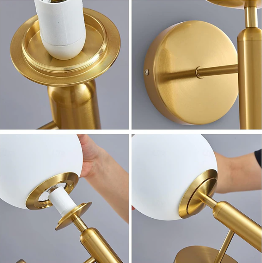 LuxeLumière™ – Applique Murale Design LED Dimmable Économie d'Énergie