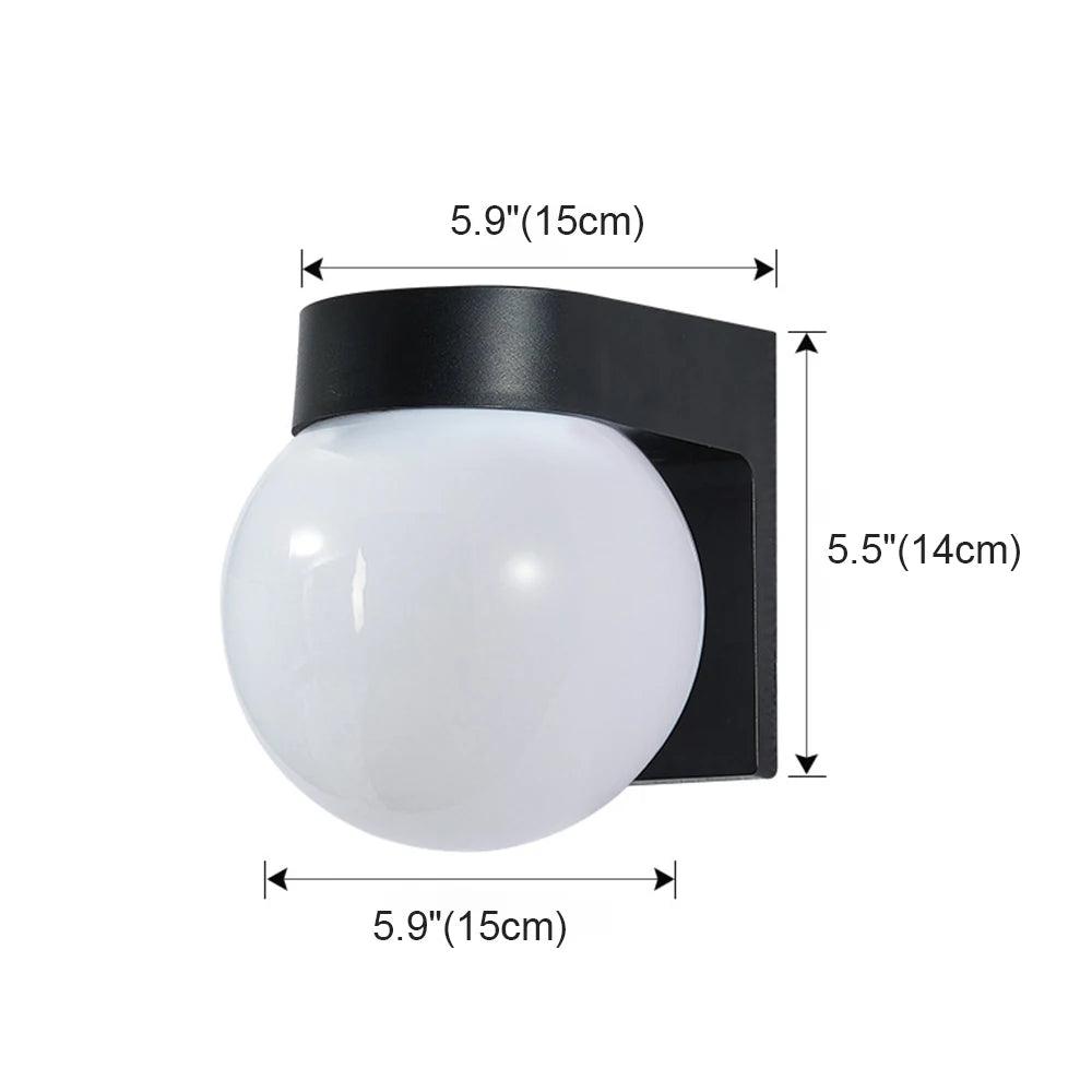 Luxure™ – Applique Murale Extérieure Dimmable en Lumière Chaude et Froide