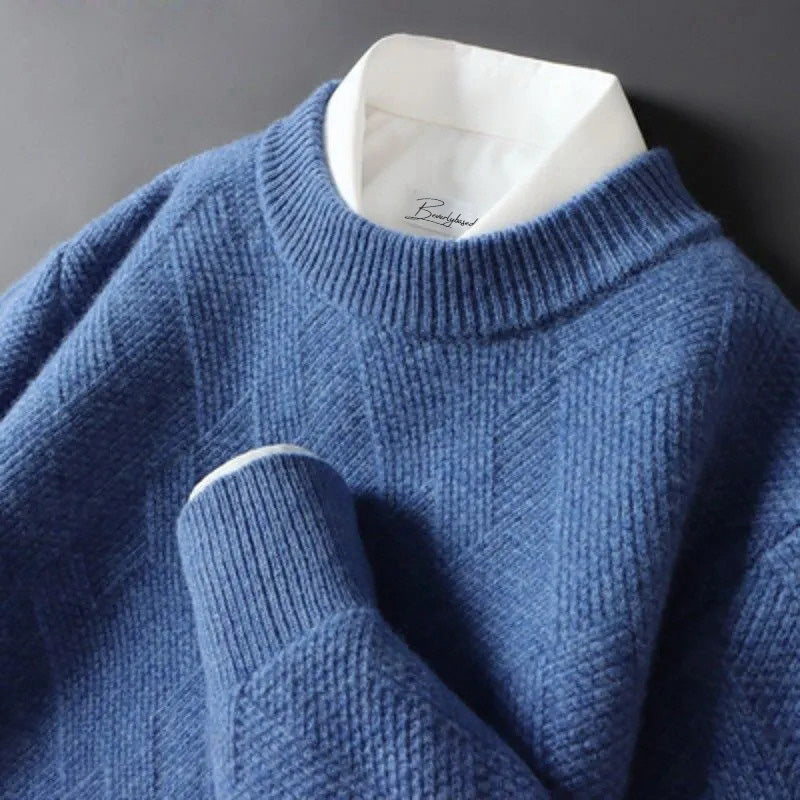 Pull Femme à Carreaux Doux et Confortable