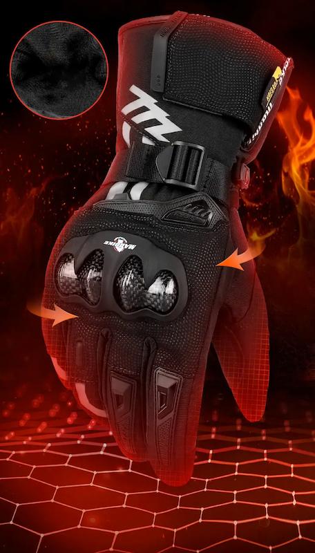 Madbike™ – Gants moto hiver étanche