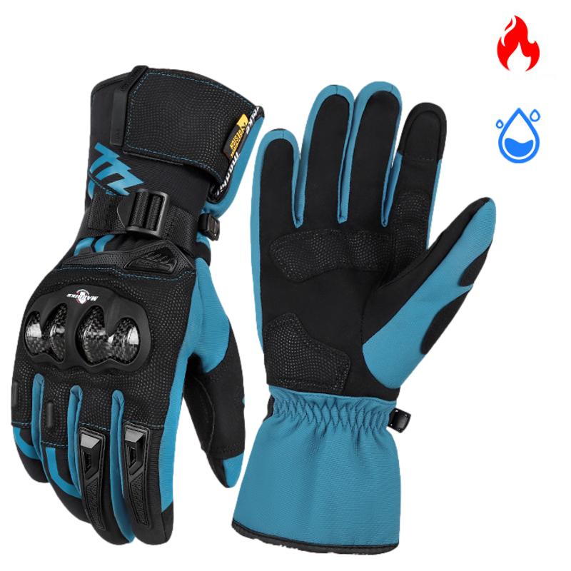 Gants Moto Hiver Étanche et Chauffants