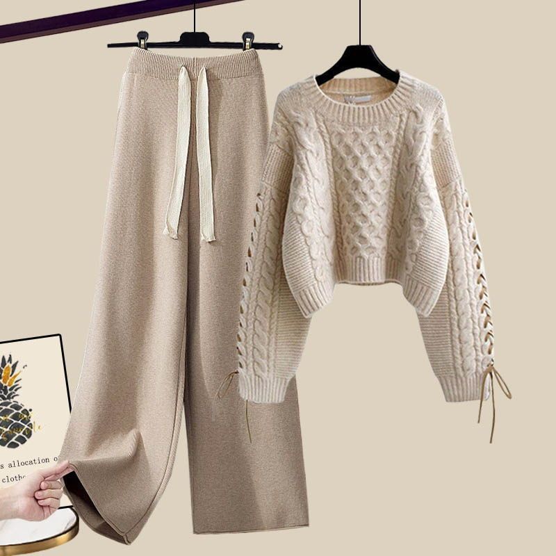 Pullover et Pantalon Femme Hiver Confortable