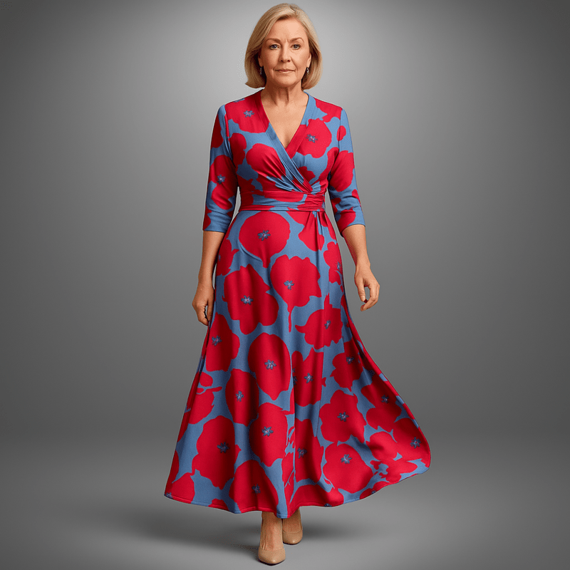 Robe Été Florale Courte et Légère - PanierRoyale