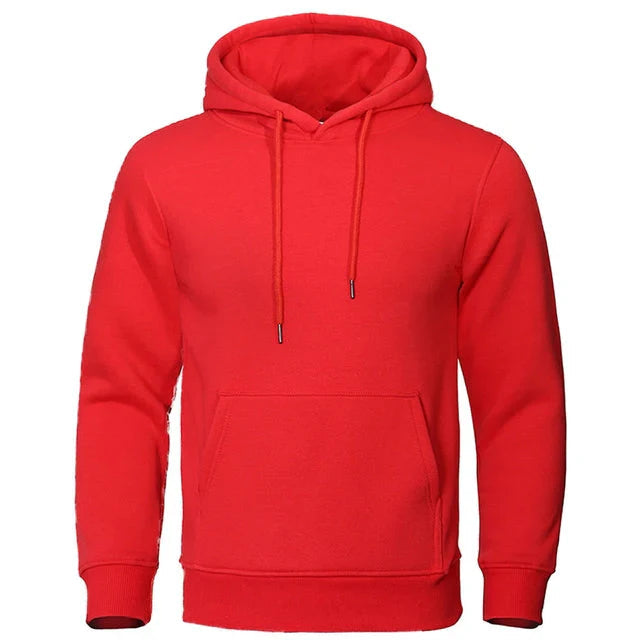 Sweat à Capuche Homme Détente avec Cordon et Manches Longues