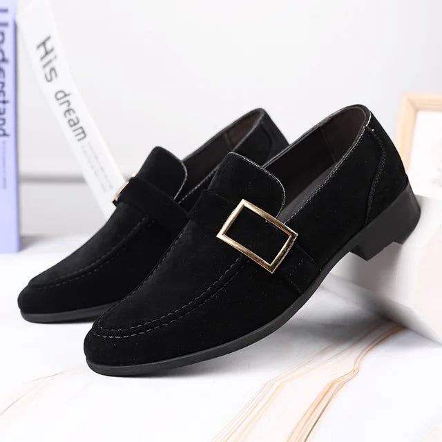 Maxwels™ – Mocassins Homme Luxe en Daim Élégants et Confortables-3