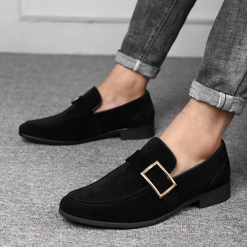 Maxwels™ – Mocassins Homme Luxe en Daim Élégants et Confortables-5