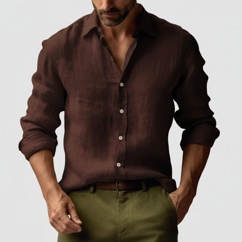 Chemise Homme Vintage à Boutons
