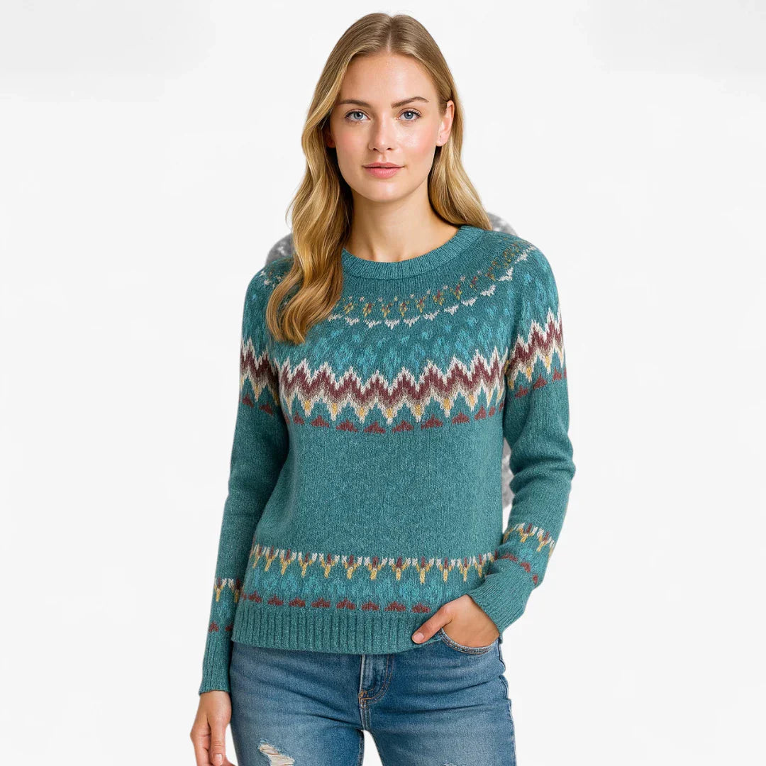 Pull Femme Marine Élégant et Confortable - PanierRoyale