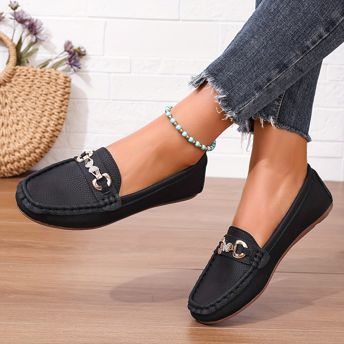 MocaBella™ – Premium Mocassins Femme Élégants en Cuir