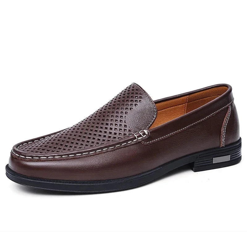 MocaDistinction™ – Mocassins Hommes en Cuir Confortables et Élégantes