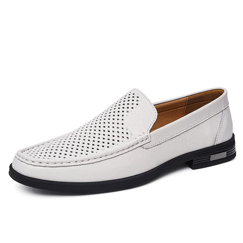 MocaDistinction™ – Mocassins Hommes en Cuir Confortables et Élégantes