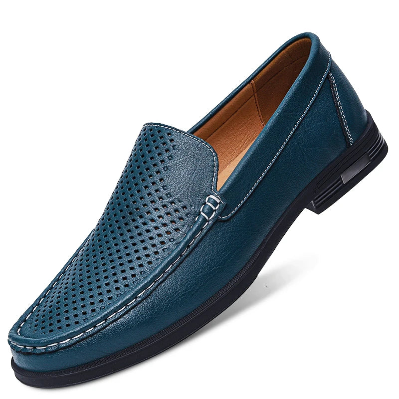 MocaDistinction™ – Mocassins Hommes en Cuir Confortables et Élégantes