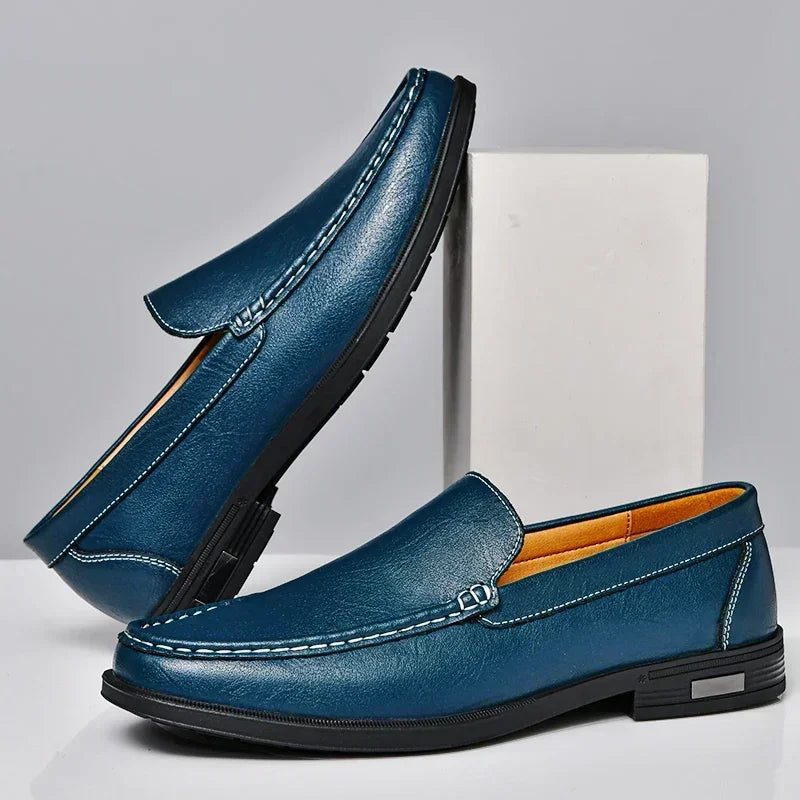MocaDistinction™ – Mocassins Hommes en Cuir Confortables et Élégantes