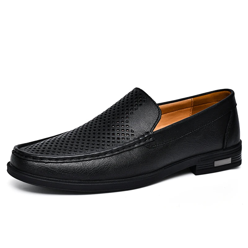 MocaDistinction™ – Mocassins Hommes en Cuir Confortables et Élégantes
