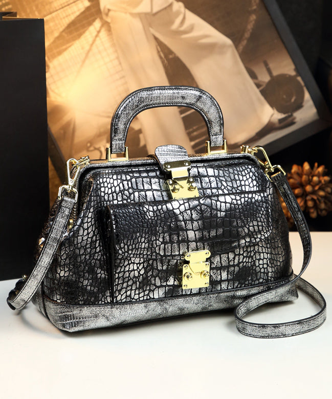 Sac à main en cuir synthétique robuste et tendance, imprimé serpent multicolore - EasyApparels