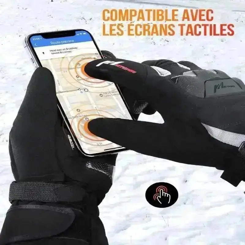 Moto™ – Gants de moto chauffant électriques imperméables