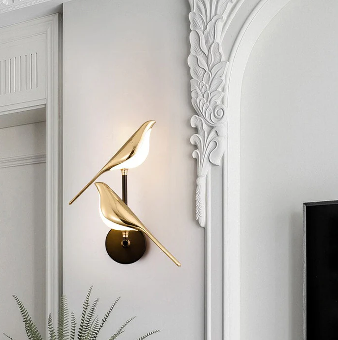 MrBird™ – Applique Murale Design Énergétique Avec Éclairage LED