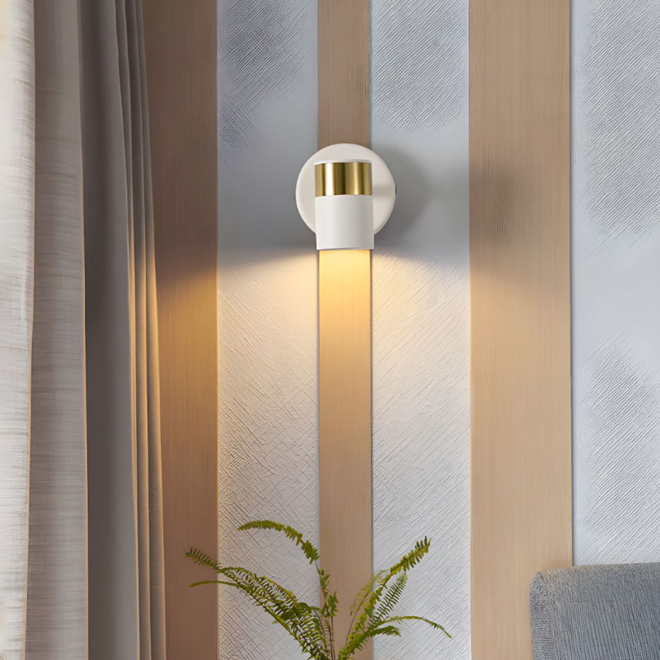 Noirae™ – Applique Murale LED Moderne Noir & Blanc – Design Minimaliste