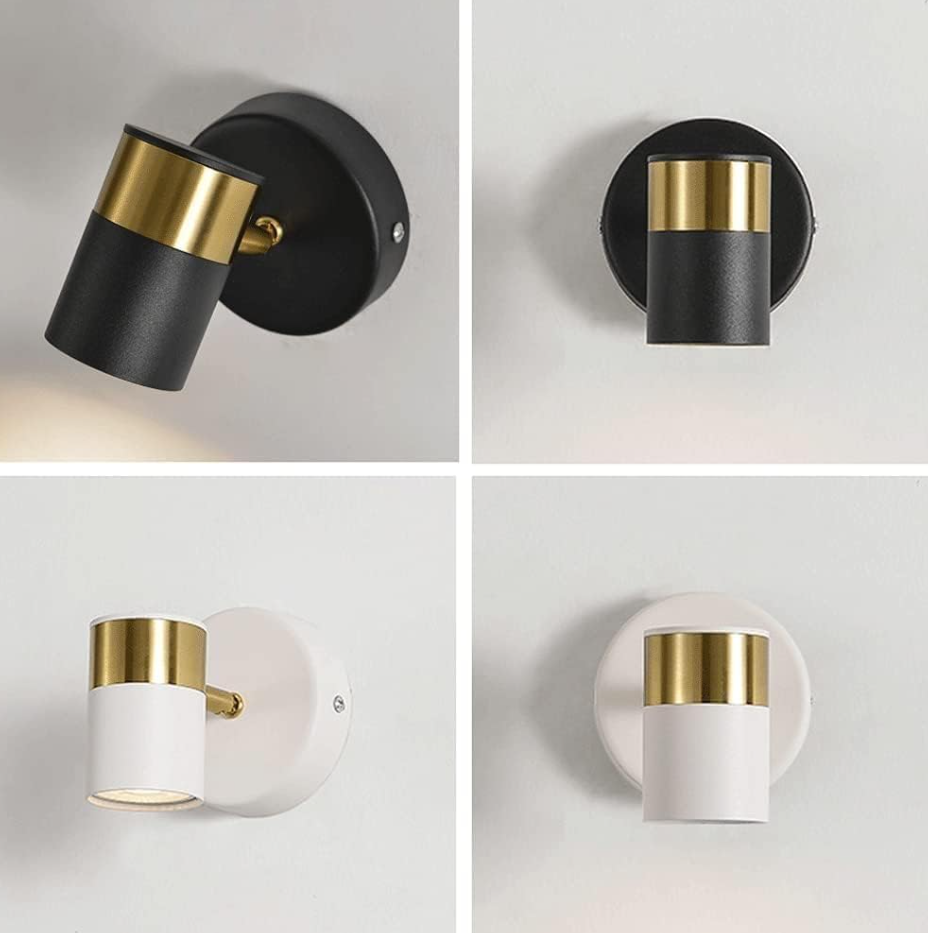 Noirae™ – Applique Murale LED Moderne Noir & Blanc – Design Minimaliste