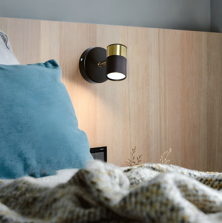 Noirae™ – Applique Murale LED Moderne Noir & Blanc – Design Minimaliste