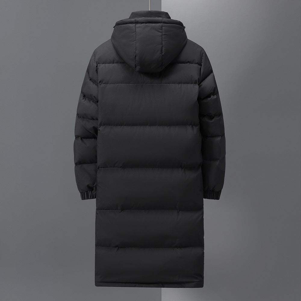 Nordavia™ – Veste d’Hiver Longue à Capuche Homme Chaude et Imperméable