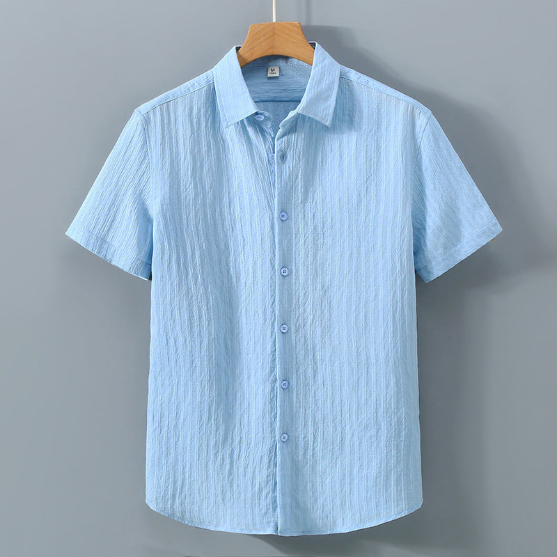 Chemise Homme Casual à Boutons