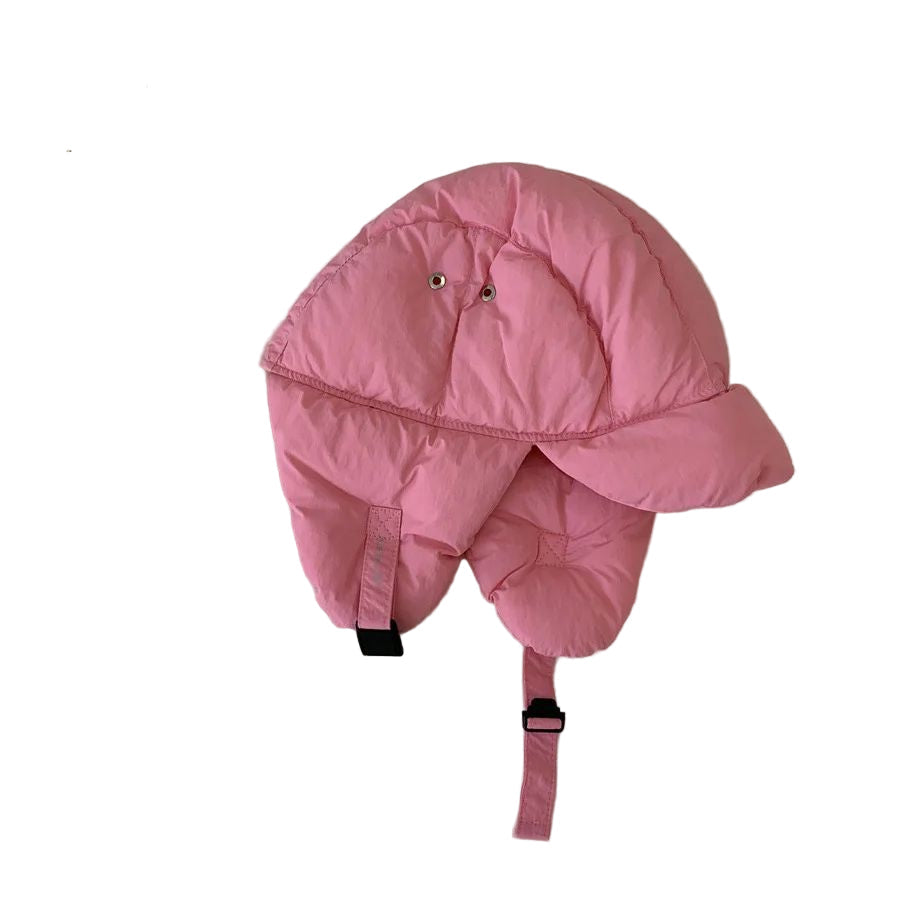 Bonnet Hiver Chaud avec Oreilles Protégées et Bord Cotelé