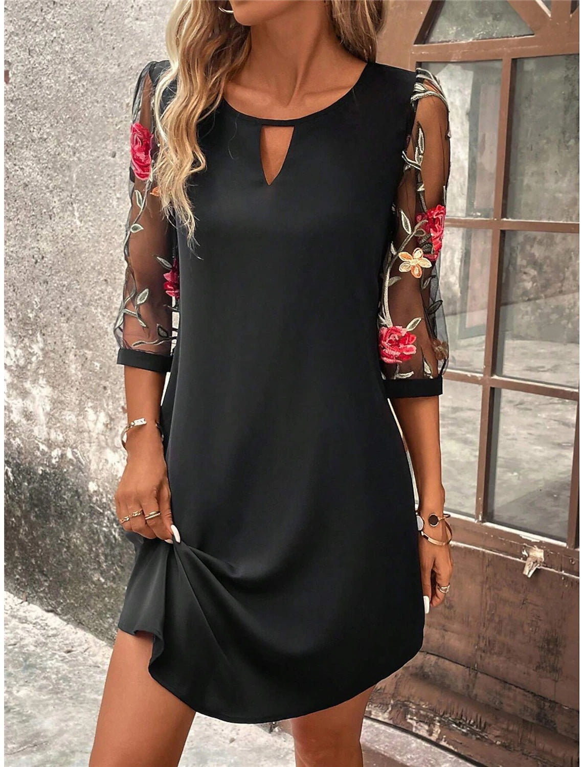 Sharina™ – Robe Femme Élégante Longue pour Soirées et Événements Formels-2